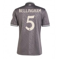 Camisa de time de futebol Real Madrid Jude Bellingham #5 Replicas 3º Equipamento 2024-25 Manga Curta